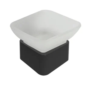 Soap Holder Incl. Frosted Glass Dish