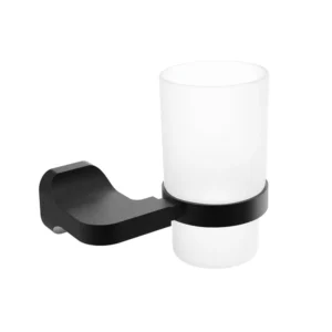 Tumbler holder Incl. Frosted Glass Dish
