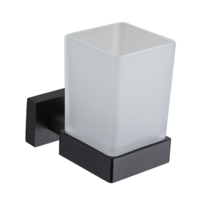 Tumbler holder Incl. Frosted Glass Dish